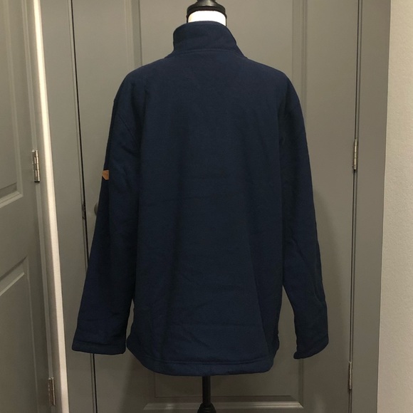 Men’s Orvis Fleece Lined Quarter Zip Pullover - Picture 3 of 4